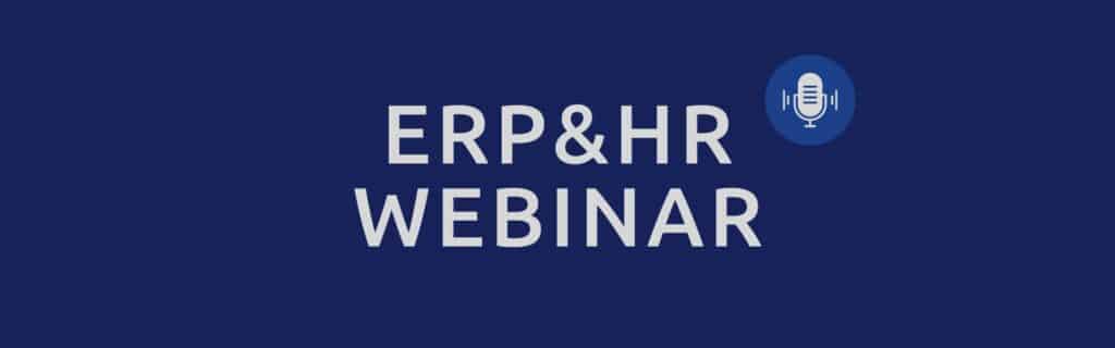 Webinar ERP & HR